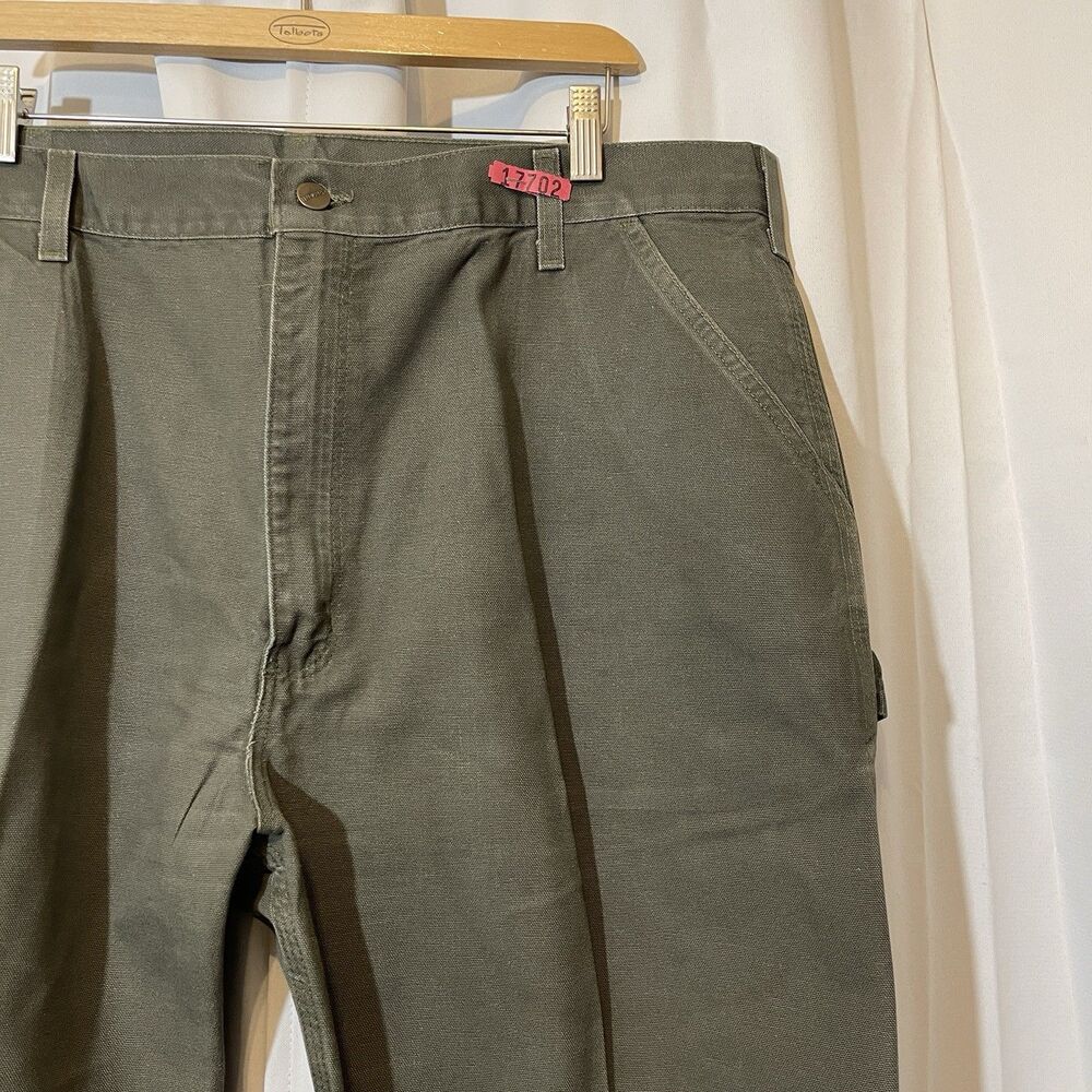 Carhartt B11 MOS Green Carpenter Men's Pants Dungaree Fit Size 39x32*